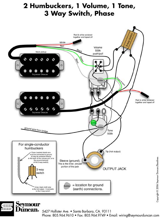 Распайка отсечка. Схема распайки электрогитары стратокастер. 2 Humbucker 1 Volume 1 Tone 3 way Switch. Темброблок для электрогитары схема. Хамбакер 3 провода схема.